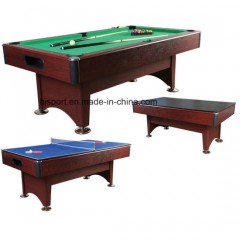 6FT 7FT 8FT 3-in-1 Multi Functions Dining Top Billiard Pool Table图1