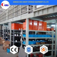 Factory Directly Sale Multi Level Steel Metal Floor Mezzanine Rack for Warehouse