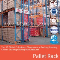 China Factory Hot Sale Warehouse Used Adjustable Heavy Duty Steel Pallet Rack