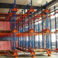 Heavy Duty Automatic Radio Pallet Rack Mobile Shuttle Rack System