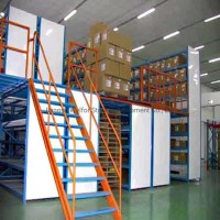 Heavy Duty Metal Multi-Level Rack for Industrial Warehouse Storage