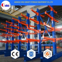 High Capacity Double Faced Heavy Middle Duty Customized Long Material Cantilever Rack Shelf