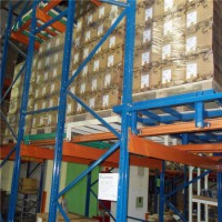 Push Back Drive in Pusher Mobile Racking System for Rack Shelf Shelves