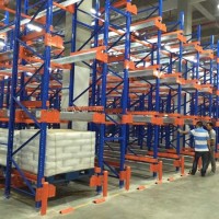 Drive in Shuttle Pallet Storage Rack for Industrial Warehouse