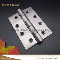 Stainless Steel Wooden Door Hinge with 2 Ball Bearing 4"X3"X3mm (DH07 2BB)