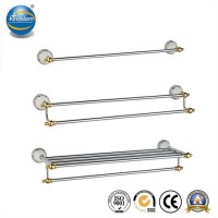 Modern Bathroom Fittings Chrome Plated Hotel Bathroom Tower Rack