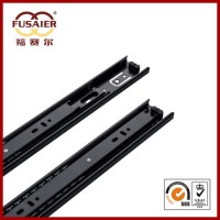 45mm Black Paint Full Extension Drawer Runners