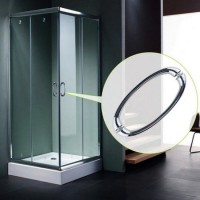 Fashion Design Stainless Steel Shower Room Handle  Stainless Steel Glass Door Handle (6229)