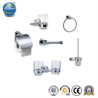 304 Stainless Steel Wall White Paint Mounted Bathroom Accessories Set