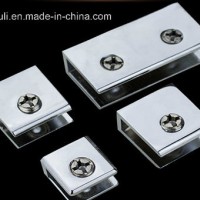 Square Stainless Steel Glass Shelf Clamp