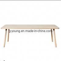 Modern Design Scandinavian Furniture Oak Wood Dining Table