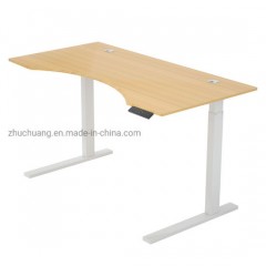 Height Adjustable Home Office Escritorio Sit Standing Study Desk图1