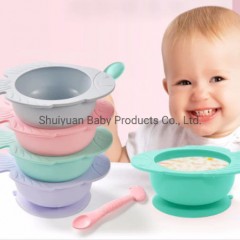 Silicone Baby Bowls Feeding Bowl with Suction Cup Base图1