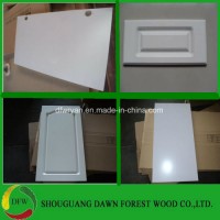 PVC Thermo Foil MDF Modern Kitchen Cabinet Door for Home Furniture