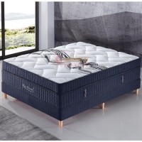 Hotel Fabric Cover Mattress with Cool Gel Memory Foam  Pocket Spring Bedroom Furniture Mattresses