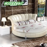 Cy003 Round Shaped Elegant Design Italian Bed