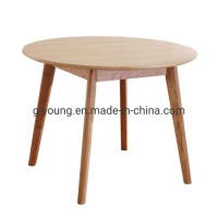 Solid Wood Coffee Shop Furniture Dining Table