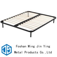 Strengthen Straight Slats Metal Frame Platform for Soft Bed (A025)