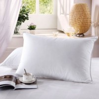 100% Cotton Material Duck Down Feather Pillow