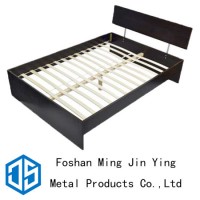 Wooden Bed Platform Set with Cloth Pine Slats (A030)