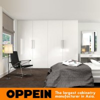 Oppein Modern White Melamine Reach-in Closet (YG17-M06)