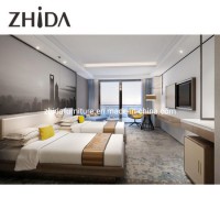 Foshan Factory High End Modern Hotel Bedroom Furniture Set