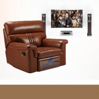 Modern Luxury Leather Automatic Living Room Hotel Recliner Sofa Hb03-16