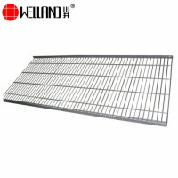 Powder Coated Heavy Duty Shelving Steel Wire Mesh Decking Dividers for Warehouse Pallet Racks