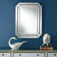 Housewares Glass Wall Mirror Glass Design Beveled Mirror Beautiful Decorative Beveled Mirror