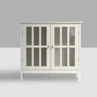 Two Doors Entry Way Storage Cabinet Living Room Furniture