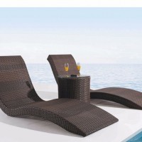 2019 Hot Selling Hot Custom OEM /ODM Outdoor Wicker Lounge Day Bed Round Bed