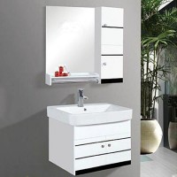 Good Quality PVC Bathroom Cabinet with Mirror Cabinet