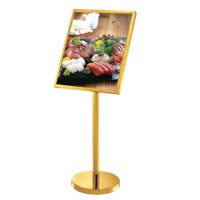 Hotel Lobby Advertising Board Metal Notice Sign Stand  Signboard (SS-P9)