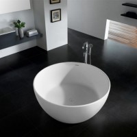 Hot Swim SPA Round Big Resort Hotel Tub Solid Surface Bathroom SPA Bathtub