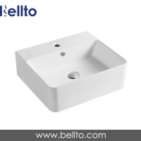 Wall mounted slim edge wash basin (3317C)