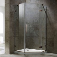 High Quality Bathroom Glass Room Cabin Diamond Shower Enclosures