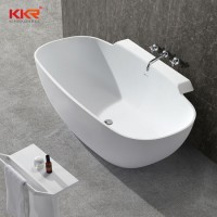 Resin Artificial Stone Acrylic Solid Surface Bath Freestanding Bathtubs Stone Tub 0310