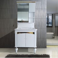 2019 New Style PVC Bathroom Cabinet with Two Legs