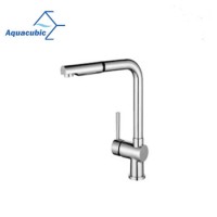 Aquacubic New Style Cupc Certified Lead Free Single Hole Brass Kitchen Mixer Faucet (AF8860-5)