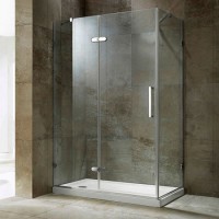 Customized OEM Service Frameless Hinge Rectangular Bath Shower Cabin