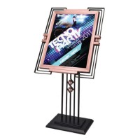 Hotel Lobby Advertising Sloping Board Sign Stand (SS-P28D)