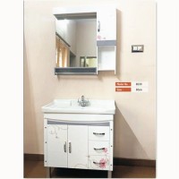 Fashion Style PVC Floor Mounting Bathroom Cabinet