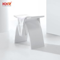 Artificial Stone Marble Acrylic Solid Surface Shower Seat