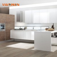 German Kitchens Direct Design Integrated 2018 Lacquer Paint Finished Kitchen Cabinet