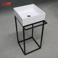 Corian Artificial Stone Solid Surface Undermount Vessel Vanity Bathroom Sink