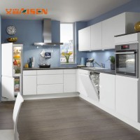 Factory Direct Sale Small Cheap Kitchen Cabinets Without Handles