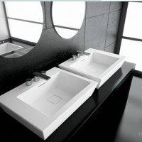 Wholesale Sanitary Ware Acrylic Solid Surface Stone Bathroom Basin