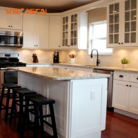 Solid Wood White Shaker Style Kitchen Cabinet