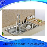 High Quality Handmade Stainless Steel Kitchen Sink by Factory