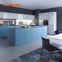 Modular Apartment Project Small MDF Kitchen Cabinet